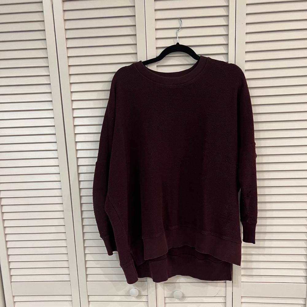 Maroon Aerie Sweater